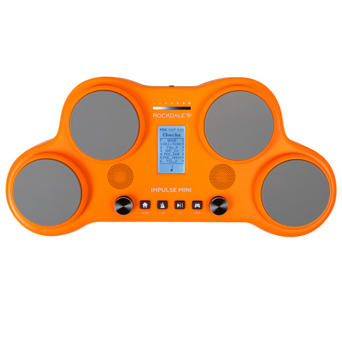 ROCKDALE Impulse Mini Orange портативная электронная ударная установка, цвет оранжевый фото 3