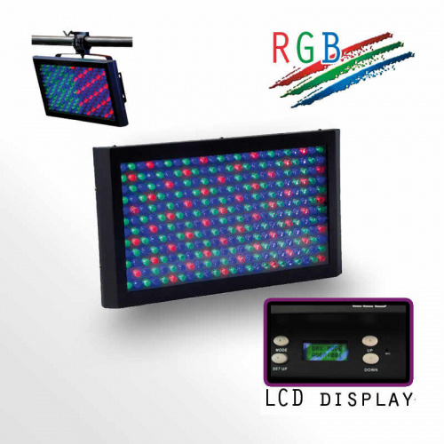 American DJ Mega Panel LED светодиодная панель, 288 светодиодов (48 красных, 120 зеленых, 120 синих) фото 5