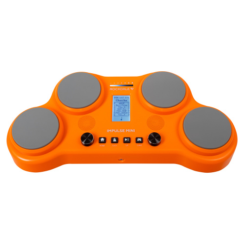 ROCKDALE Impulse Mini Orange портативная электронная ударная установка, цвет оранжевый фото 2
